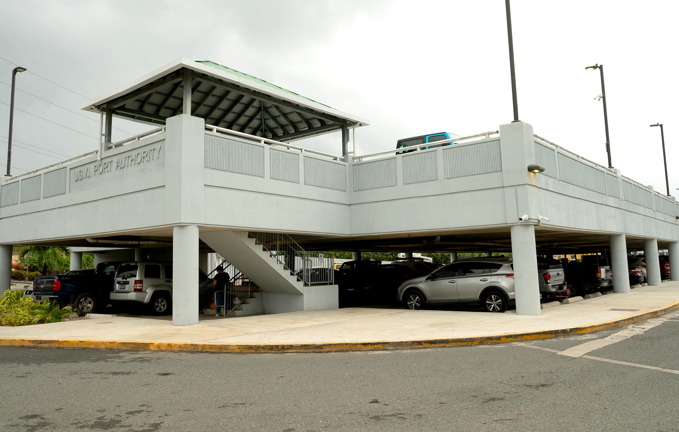 USVI port authority parking structure